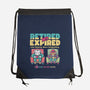 Retired Not Expired-None-Drawstring-Bag-krisren28