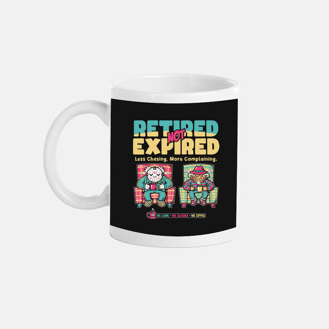 Retired Not Expired-None-Mug-Drinkware-krisren28