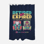 Retired Not Expired-None-Polyester-Shower Curtain-krisren28