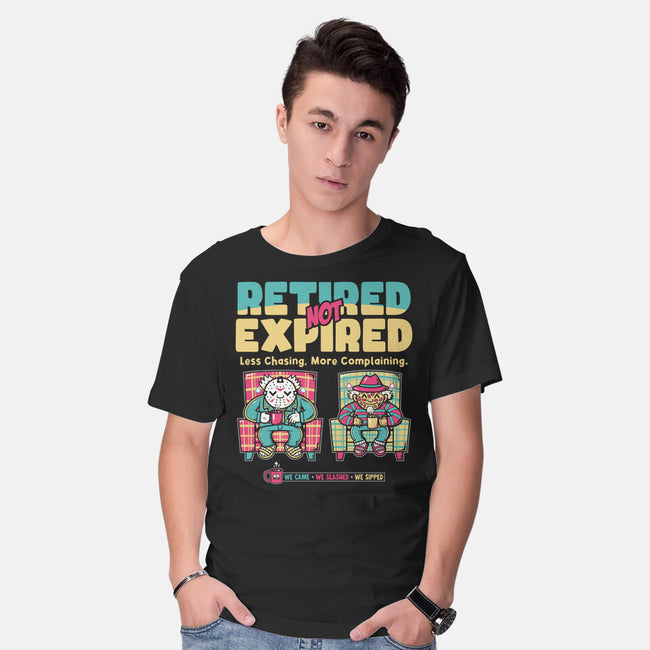 Retired Not Expired-Mens-Basic-Tee-krisren28