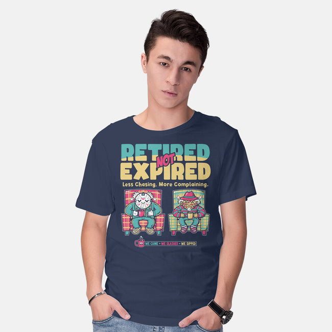 Retired Not Expired-Mens-Basic-Tee-krisren28