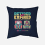 Retired Not Expired-None-Removable Cover w Insert-Throw Pillow-krisren28