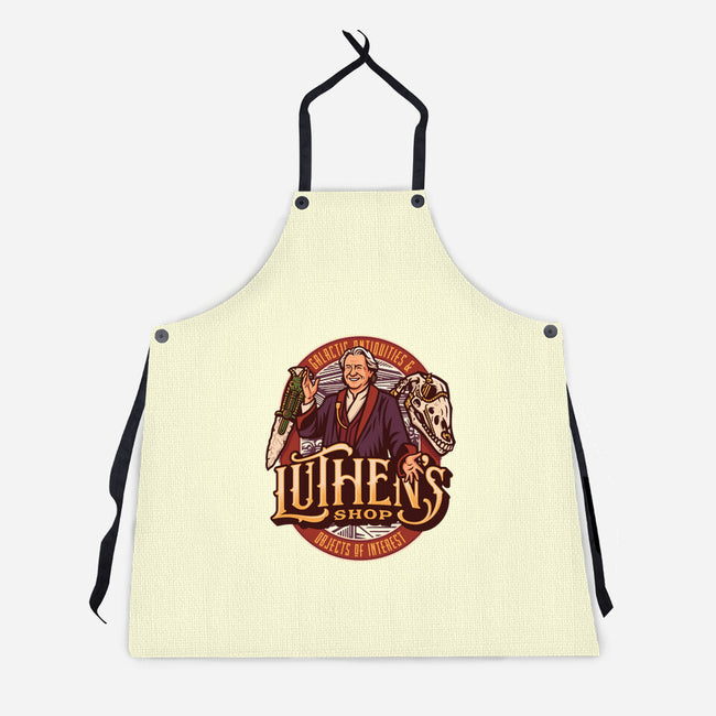 Luthen's Shop-Unisex-Kitchen-Apron-Wheels