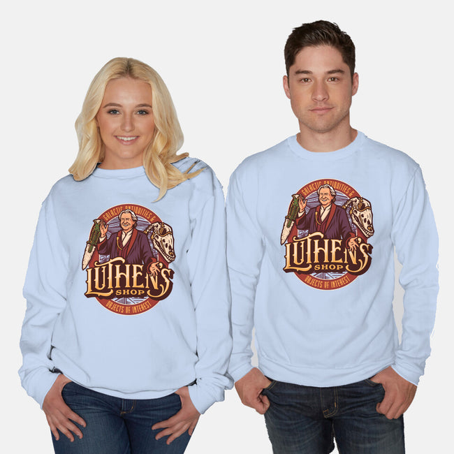 Luthen's Shop-Unisex-Crew Neck-Sweatshirt-Wheels