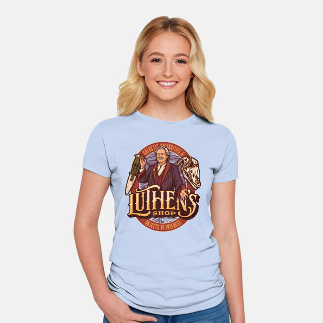 Luthen's Shop-Womens-Fitted-Tee-Wheels
