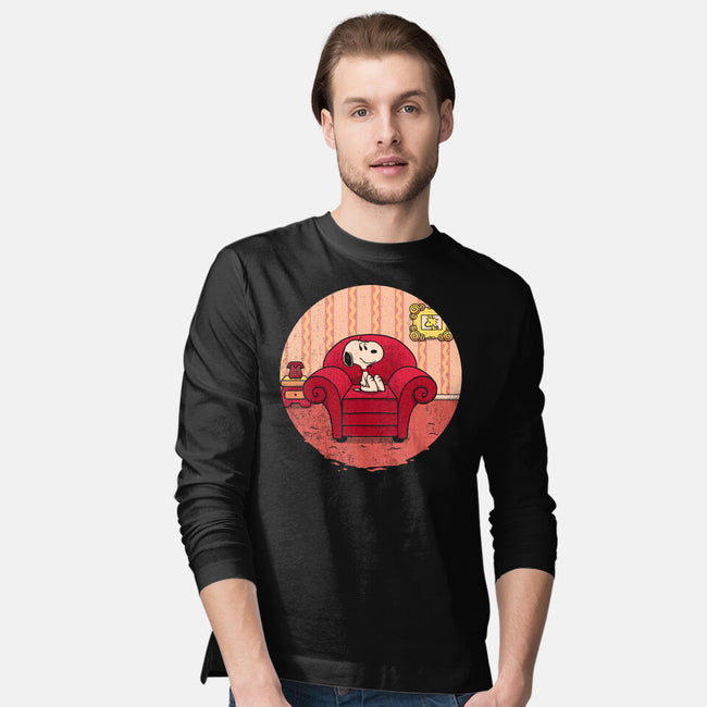 Wrong Show-Mens-Long Sleeved-Tee-grevalra