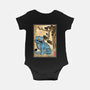 The Tiger And The Magpie-Baby-Basic-Onesie-DrMonekers