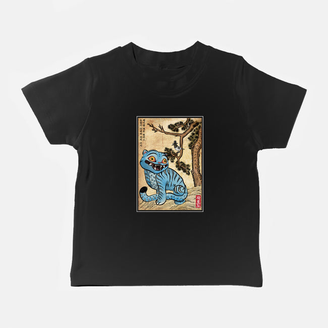 The Tiger And The Magpie-Baby-Basic-Tee-DrMonekers