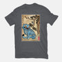 The Tiger And The Magpie-Womens-Fitted-Tee-DrMonekers
