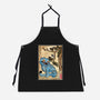 The Tiger And The Magpie-Unisex-Kitchen-Apron-DrMonekers