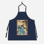 The Tiger And The Magpie-Unisex-Kitchen-Apron-DrMonekers