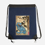 The Tiger And The Magpie-None-Drawstring-Bag-DrMonekers