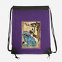 The Tiger And The Magpie-None-Drawstring-Bag-DrMonekers