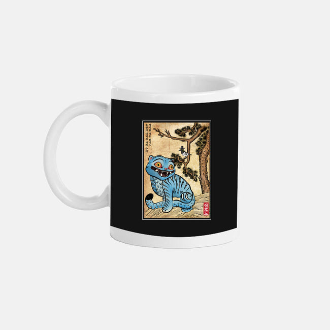 The Tiger And The Magpie-None-Mug-Drinkware-DrMonekers