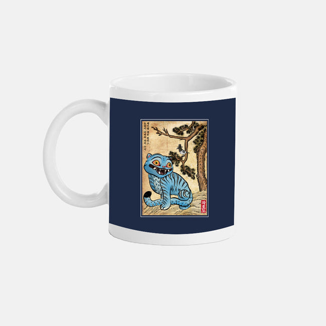 The Tiger And The Magpie-None-Mug-Drinkware-DrMonekers