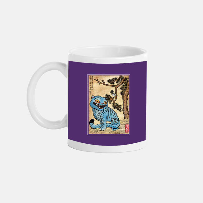 The Tiger And The Magpie-None-Mug-Drinkware-DrMonekers
