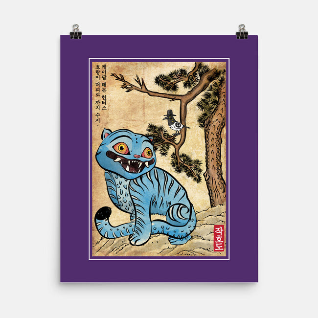 The Tiger And The Magpie-None-Matte-Poster-DrMonekers