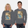 The Tiger And The Magpie-Unisex-Crew Neck-Sweatshirt-DrMonekers