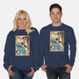 The Tiger And The Magpie-Unisex-Crew Neck-Sweatshirt-DrMonekers