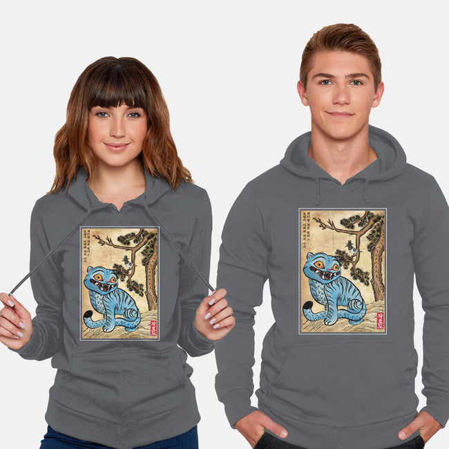The Tiger And The Magpie-Unisex-Pullover-Sweatshirt-DrMonekers