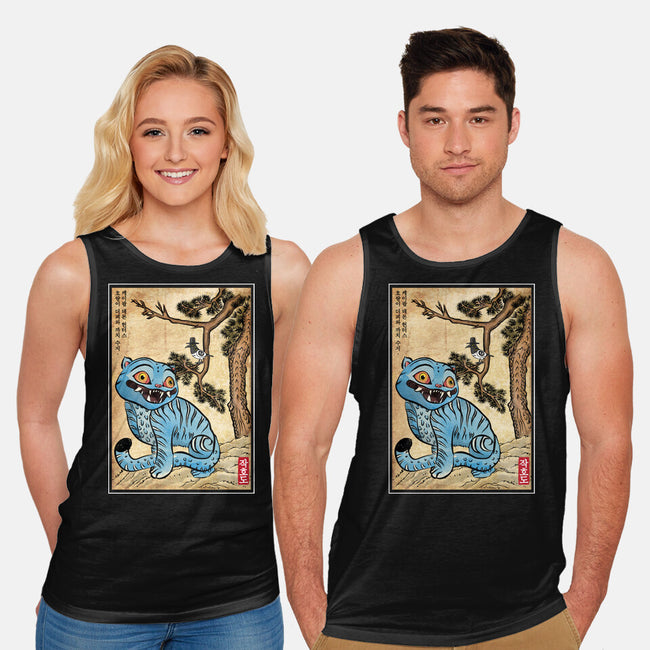 The Tiger And The Magpie-Unisex-Basic-Tank-DrMonekers