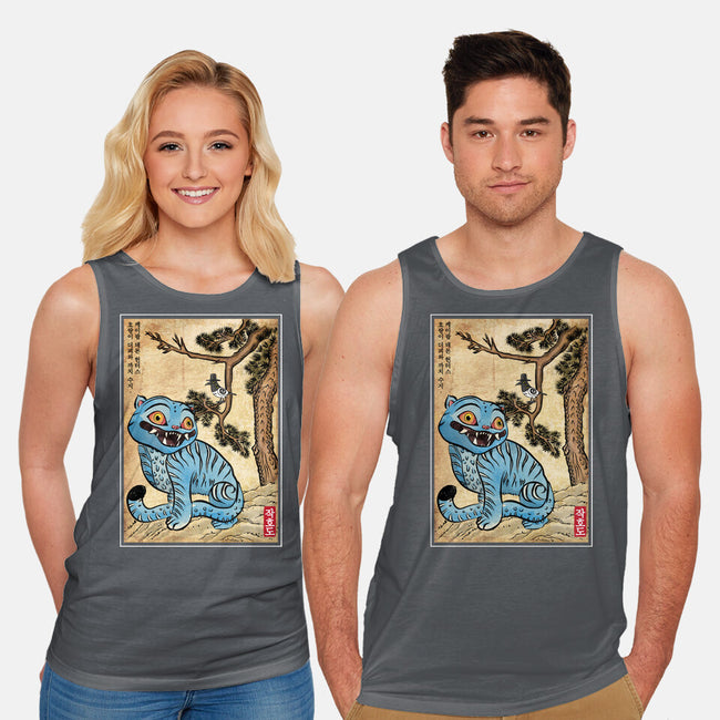 The Tiger And The Magpie-Unisex-Basic-Tank-DrMonekers