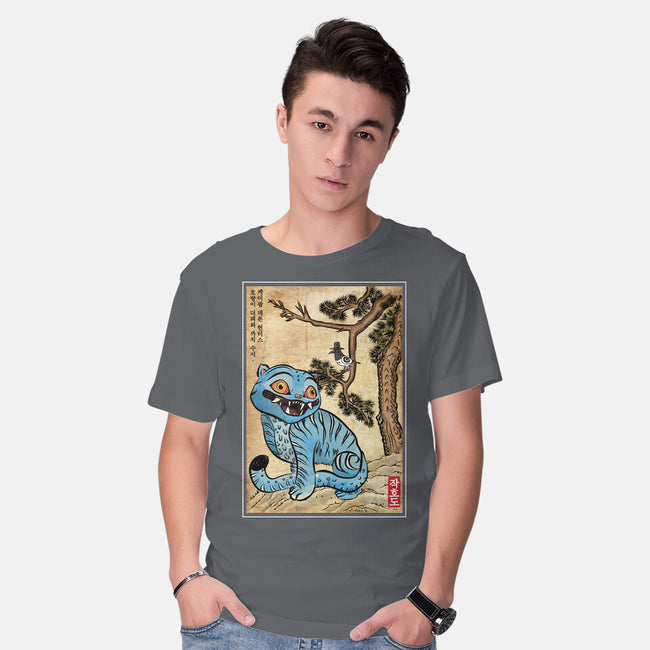 The Tiger And The Magpie-Mens-Basic-Tee-DrMonekers
