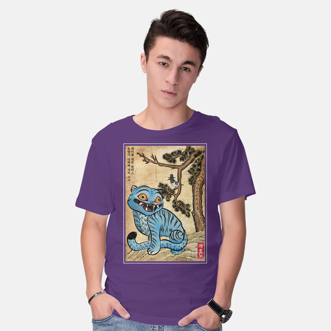 The Tiger And The Magpie-Mens-Basic-Tee-DrMonekers