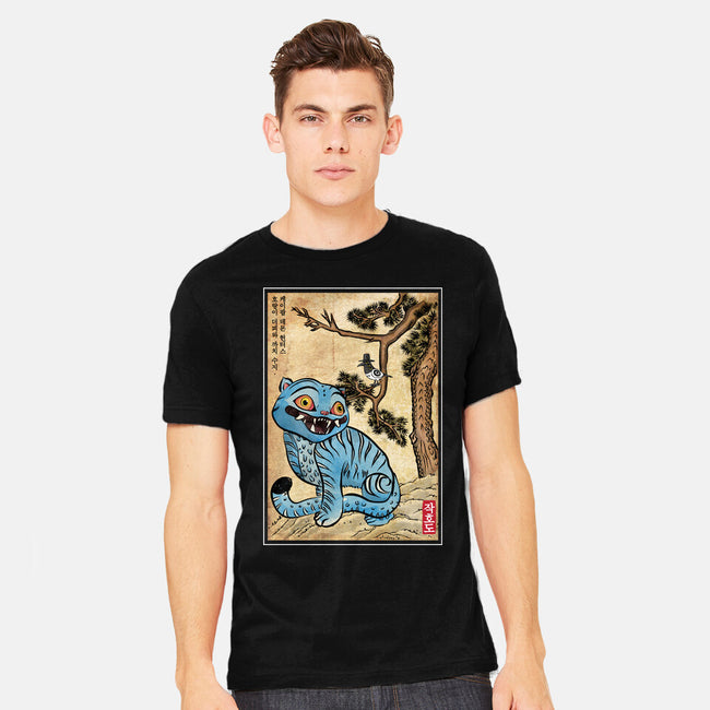 The Tiger And The Magpie-Mens-Heavyweight-Tee-DrMonekers