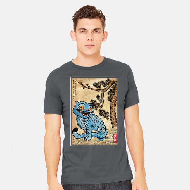 The Tiger And The Magpie-Mens-Heavyweight-Tee-DrMonekers