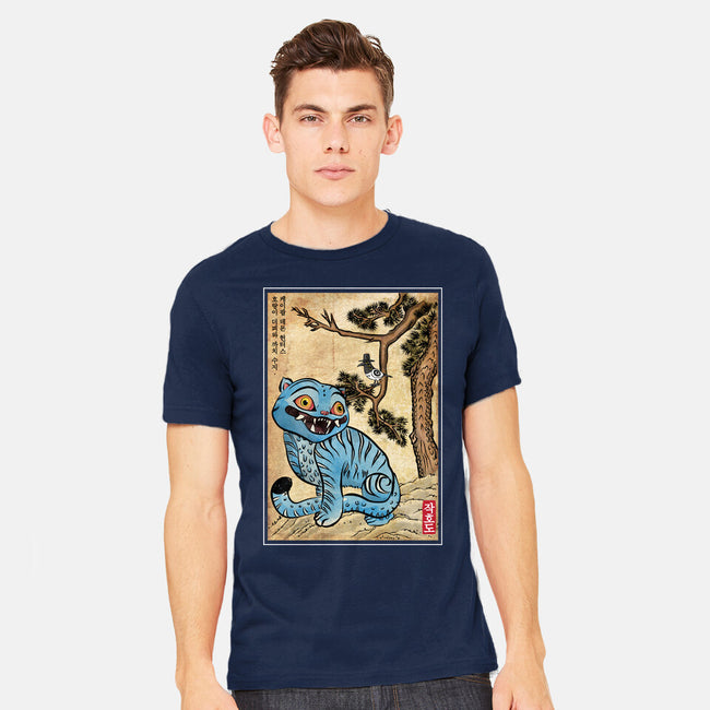 The Tiger And The Magpie-Mens-Heavyweight-Tee-DrMonekers