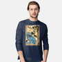 The Tiger And The Magpie-Mens-Long Sleeved-Tee-DrMonekers
