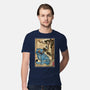 The Tiger And The Magpie-Mens-Premium-Tee-DrMonekers