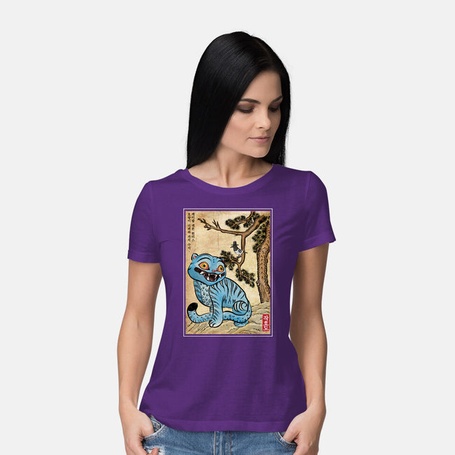 The Tiger And The Magpie-Womens-Basic-Tee-DrMonekers