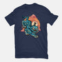 The Glowing Tiger-Mens-Premium-Tee-glitchygorilla