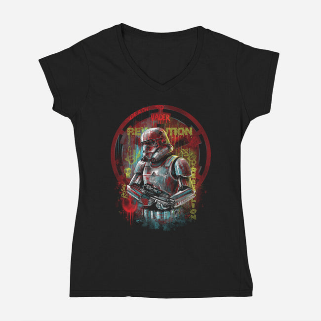 Revolution-Womens-V-Neck-Tee-zascanauta