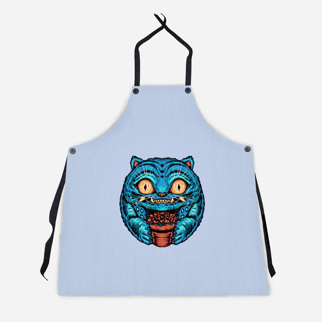 Stay Super Natural-Unisex-Kitchen-Apron-glitchygorilla