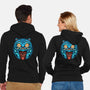 Stay Super Natural-Unisex-Zip-Up-Sweatshirt-glitchygorilla