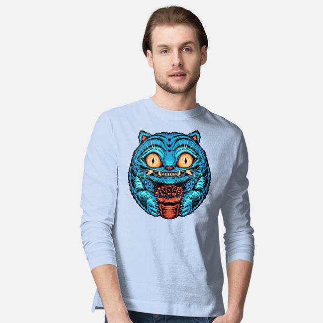Stay Super Natural-Mens-Long Sleeved-Tee-glitchygorilla