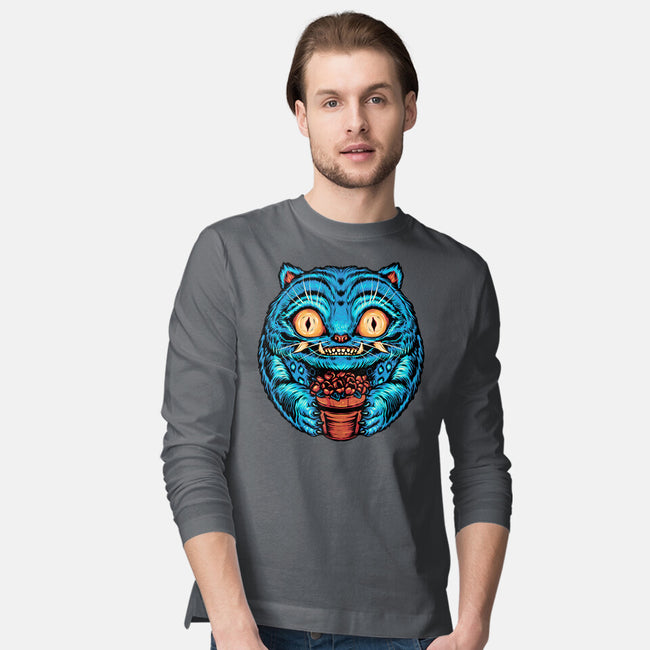 Stay Super Natural-Mens-Long Sleeved-Tee-glitchygorilla