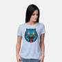 Stay Super Natural-Womens-Basic-Tee-glitchygorilla