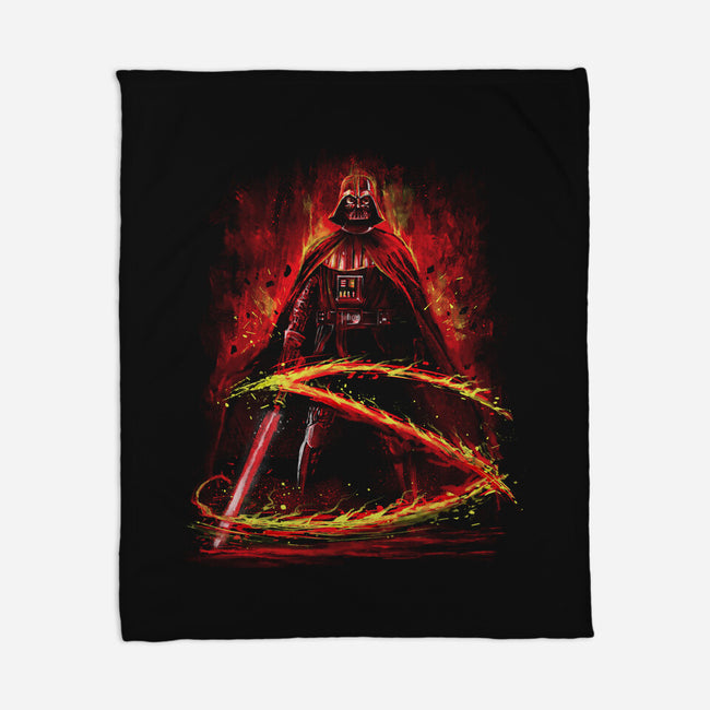 The Mark Of Sith-None-Fleece-Blanket-zascanauta
