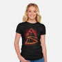 The Mark Of Sith-Womens-Fitted-Tee-zascanauta