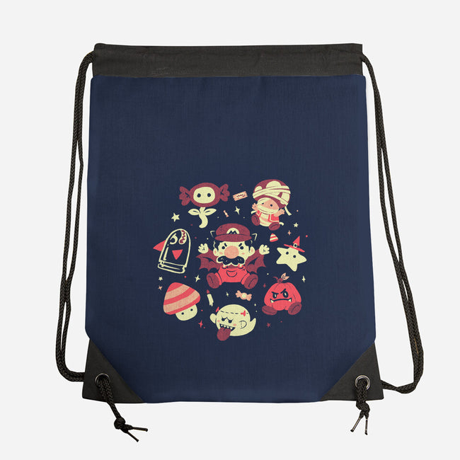 Haunted Kingdom-None-Drawstring-Bag-Arigatees