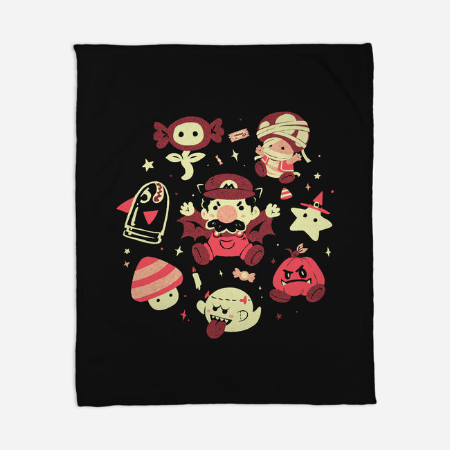 Haunted Kingdom-None-Fleece-Blanket-Arigatees