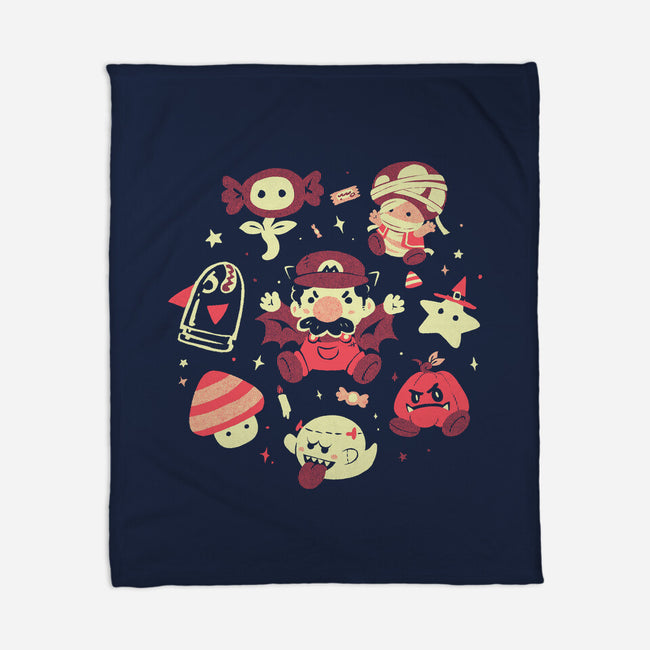 Haunted Kingdom-None-Fleece-Blanket-Arigatees