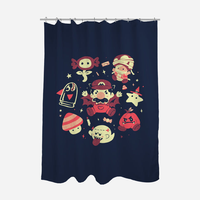 Haunted Kingdom-None-Polyester-Shower Curtain-Arigatees
