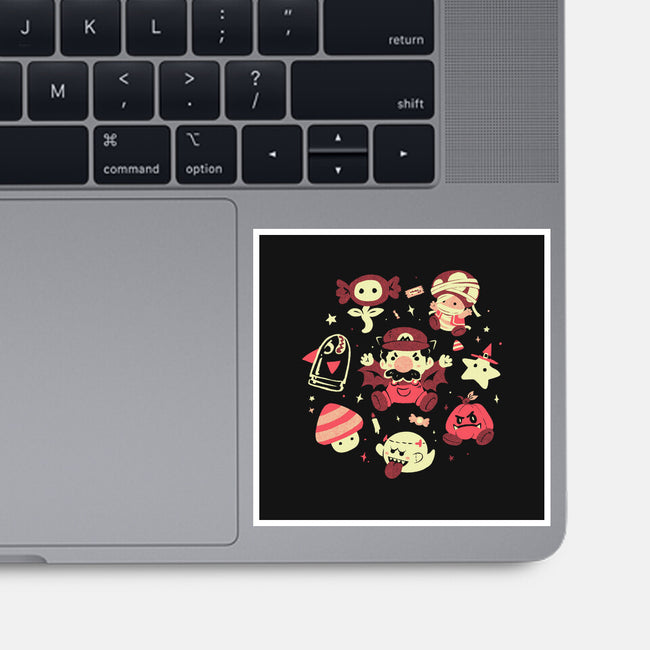 Haunted Kingdom-None-Glossy-Sticker-Arigatees