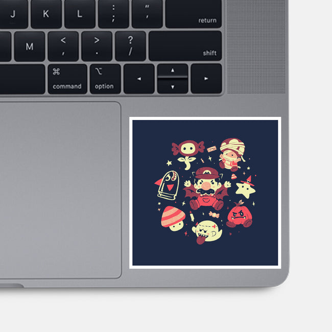 Haunted Kingdom-None-Glossy-Sticker-Arigatees