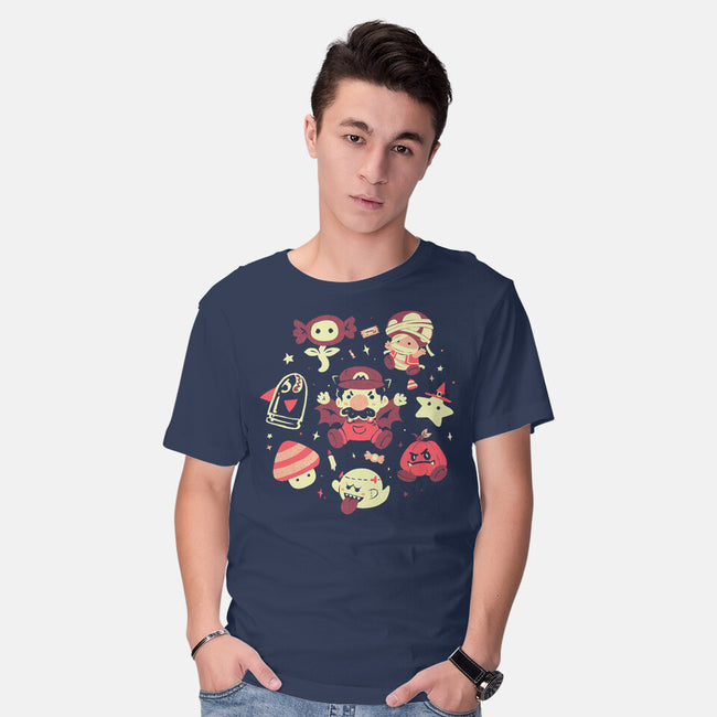 Haunted Kingdom-Mens-Basic-Tee-Arigatees